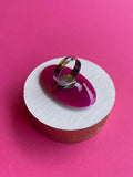 Lilac Love Ring - 3